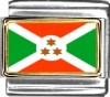 Burundi Flag Italian Charm