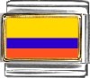 Columbia Flag Italian Charm