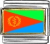 Eritrea Flag Italian Charm
