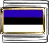 Estonia Flag Italian Charm