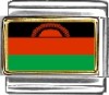 Malawi Flag Italian Charm