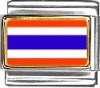 Thailand Flag Italian Charm