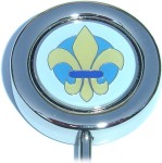 FLEUR DE LIS PURSE HANGER