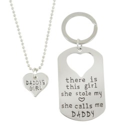 N52 Calls Me Daddy Stamped Necklace 