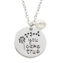 N54 You Came True Stamped Necklace