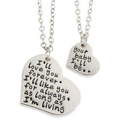 N65 Love You Forever Stamped Necklace