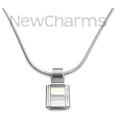 Italian Charm Necklace with 19 Inch Chain