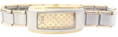 WM111sunshine Long Gold 13mm Italian Charm Watch